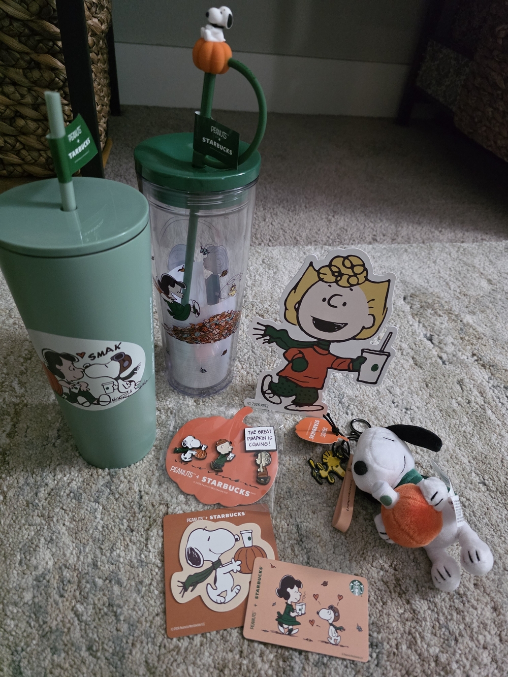 Starbucks X Peanuts Set